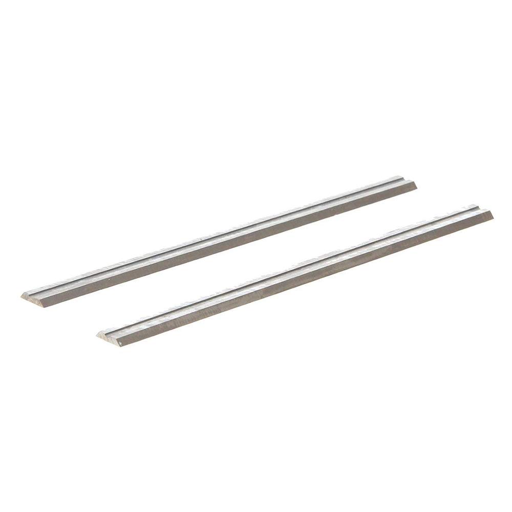 Bosch Professional Rabot Filaire GHO 26-82 D (710W, 2,8kg, régime à vide: 18 000tr/min, Ø des copeaux : 2,6mm, Coffret) & 2607000096 Fer de rabot droit carbure 35°