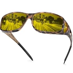 Night Vision (Yellow Lens / Matte Beige Tortoise Frame)