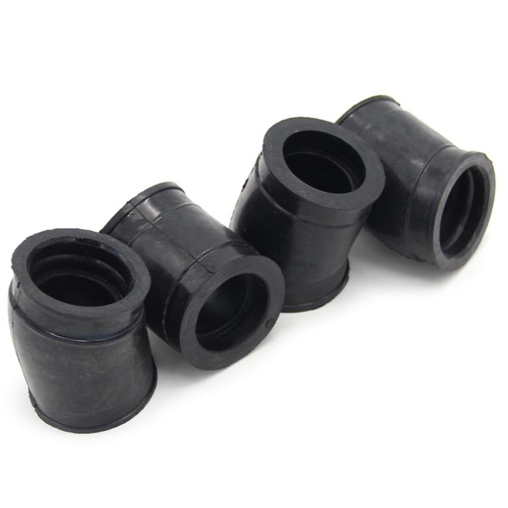 4pcs Motorcycle Carburetor Interface Manifold Intake Gasket Compatible with CB750K CB750F Super Sport Part Numbers 16212-300-305 16211-300-030