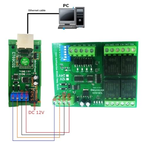 Convertidor Ethernet a RS485 con soporte MQTT y Modbus RTU para automatizar PLC 3