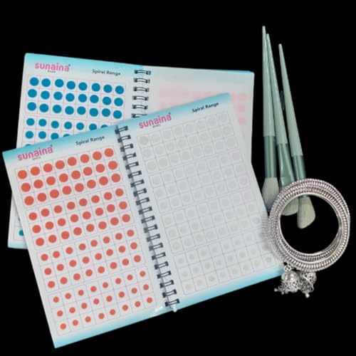 Image of Spiral Premium Collection Bindi 10 Exotic Colour Bindi Book For Women