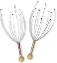 Tinkpin® (Pack of 03) Scalps Massager Machine Head Massager Scalp Scratcher 12 Fingers Head Scratcher For Head Massager Body Relaxing Hair Massager (Steel Scalp Massager) gallery image