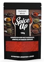 Spice Up Kashmiri Mirch 100g – Mildes Chilipulver mit intensiver Farbe – Indisches Gewürz für Curry, Tandoori & vegane Küche – 100 % natürlich, ohne Zusatzstoffe - Ayurveda Heilkunde
