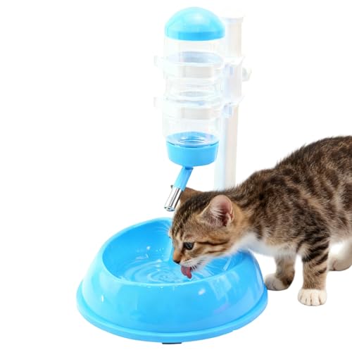 Botella de agua para perros y hámster con soporte para el hogar 2