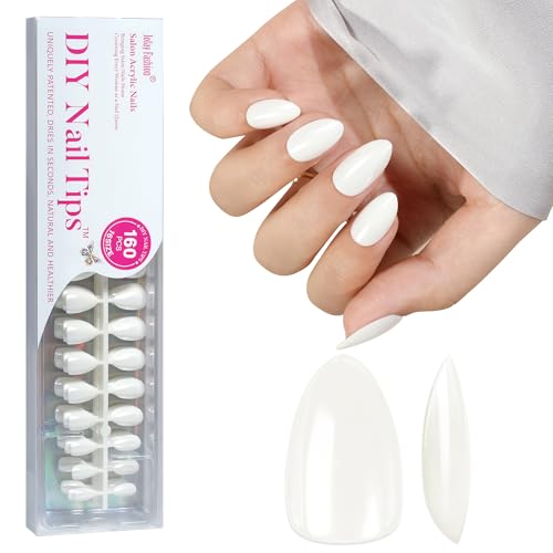 Jofay Fashion Press On Nails - Short Almond Nails, 160Pcs ...