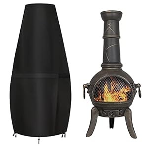 GARPROVM Outdoor Heater Cover Zwart 122 x 80 x 21 cm