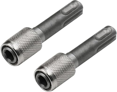 FAINCA Vástago Hexagonal 2 Piezas Adaptador Sds para Taladro + 50 mm Broca Cruzada de 70 mm, Hexagon Socket Hex Shank Brocas Conversor Socket Accesorios para martillos perforadores SDS