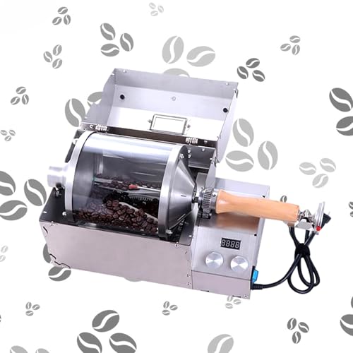 WEICNE Tostatore di caffè con Raffreddatore di Chicchi di caffè capacità di 400 G Macchina Tostatrice di caffè in Acciaio Inox Tostatore Multifunzionale per Arachidi E Cereali