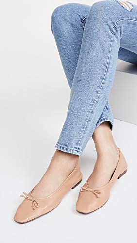 Image of SCHUTZ Women's Ballerina Arissa Bow Leather Flat