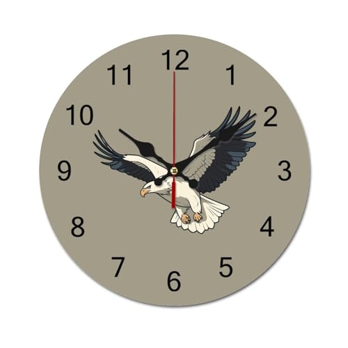 Horloges murales en bois silencieuses pour éliminer le bruit nocturne