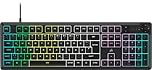 Corsair K55 CORE RGB Membran Kabelgebundene Gaming-Tastatur – Leise, Reaktionsschnelle Schalter – Spritzwasserschutz – Zehn-Zonen-RGB – Medientasten – iCUE-Kompatibel – QWERTZ DE – PC, Mac – Schwarz