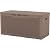 Patiowell 100 Gallon Resin Deck Box, Waterproof Large Outdoor Storage Box for Patio Furniture and Garden Tools, Dark Brown
