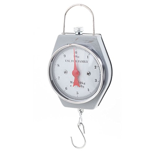 Báscula portátil de mano capacidad 10 kg gris miniatura 1