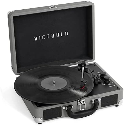 Victrola Journey Bluetooth Portable Suitcase Record Player –