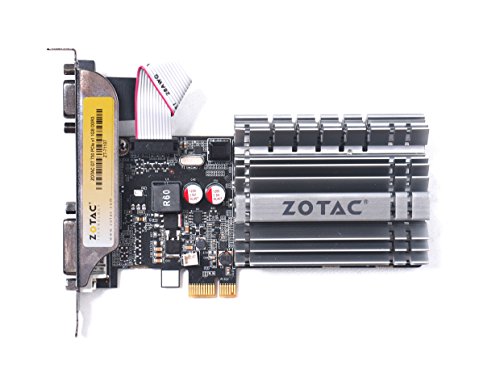Zotac Geforce Gt 730 1Gb Ddr3 Pci Express 2.0 X1 Graphics Card (Zt-71107-10L) #TOP1