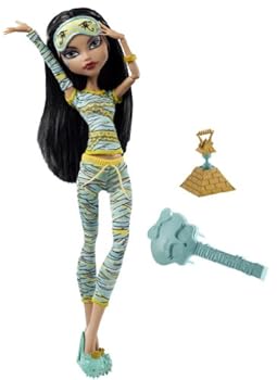 Toy Monster High Dead Tired Cleo De Nile Doll Book