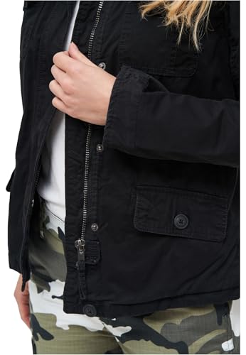 Brandit Women Britannia Jacket, Farbe: black, Größe: M