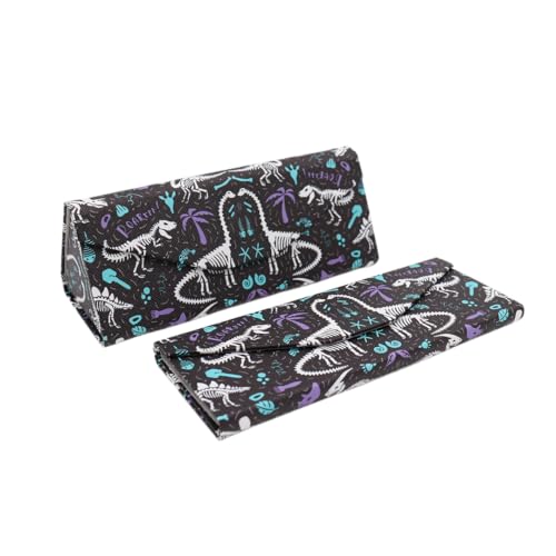 Image of Real Sic Glasses Case for Men and Women - Magnetic Folding Hard Shell Sunglass Holder - Inspired by Adorable Animals