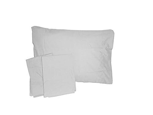 Juego de sábana Baby Doll ropa de cama sólida CunaCama Infantil, color blanco