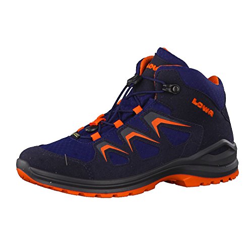 LOWA Stiefel dreiviertel INNOX EVO GTX QC JR navy/orange, 23