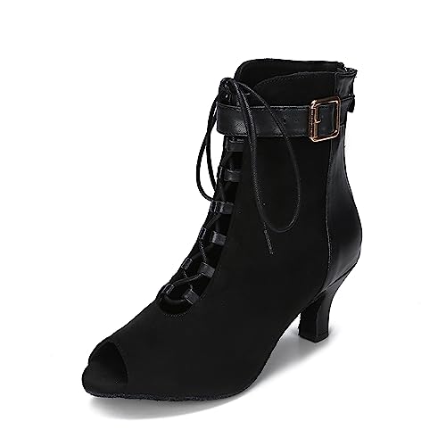 Ballroom Dance Shoes Women, Latin Salsa Bachata Practice Performance Dancer Shoes