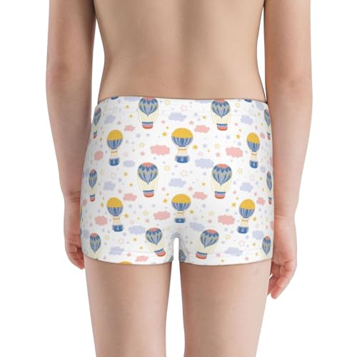 Boys' Cotton Boxer Brief Soft Underwear-Hot Air Balloon3