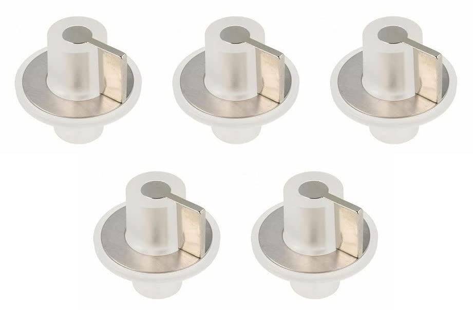 Smeg - Manopola per cucina piano cottura - 694975519 - GR MNOP PVA750 - M5373/OR - Prodotto originale (5 pezzi)