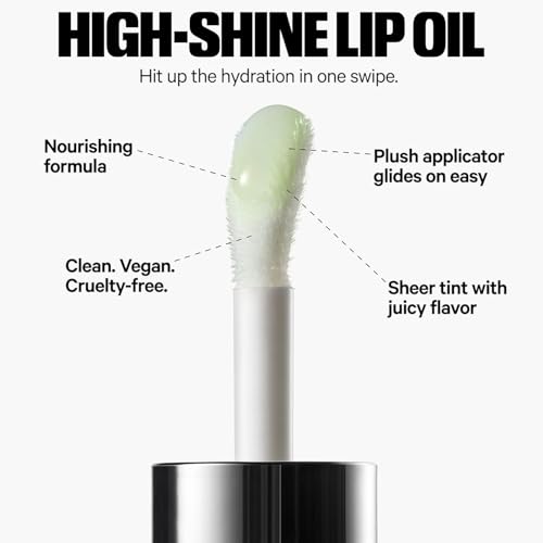 Image of Milk Makeup Mini 12HR Hydro Grip Primer + Full Size KUSH Lip Oil Gift Set - Hydrating Face Primer + Clear Lip Gloss - Travel Friendly, All-Day Wear