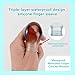 Waterproof Toe & Finger Soak Protectors Cover for Soaking Toes and Fingers，Comfortable and Durable Soaking Sleeves for Fingers and Toe Finger Cracking and Shower, Includes Funnel (2small1Large)