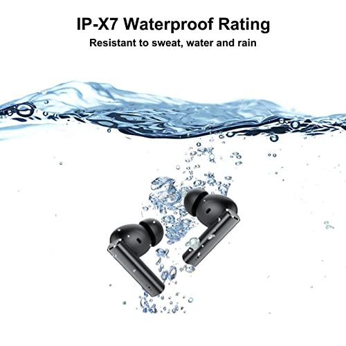 MPWHYL Cuffie Bluetooth a cancellazione attiva del...