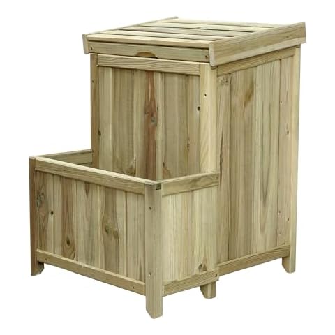 Zest Parcel Store with Planter Box Cover