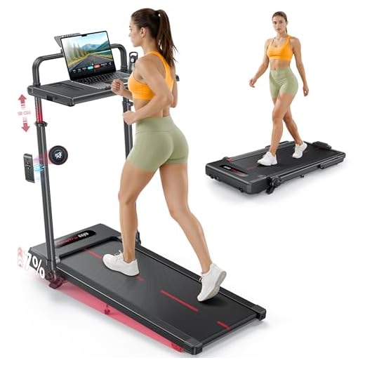 Cinta de Correr eléctrica Plegable Hometro 6 en 1-3.0 HP, inclinación 7%, Velocidad hasta 12 km/h, Pantalla LED Dual, pasamanos Ajustables en Altura, Ideal para casa