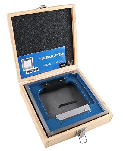 Accusize Industrial Tools S908-C693 Precision Master Frame Spirit Level, 8 By 8 In #TOP1