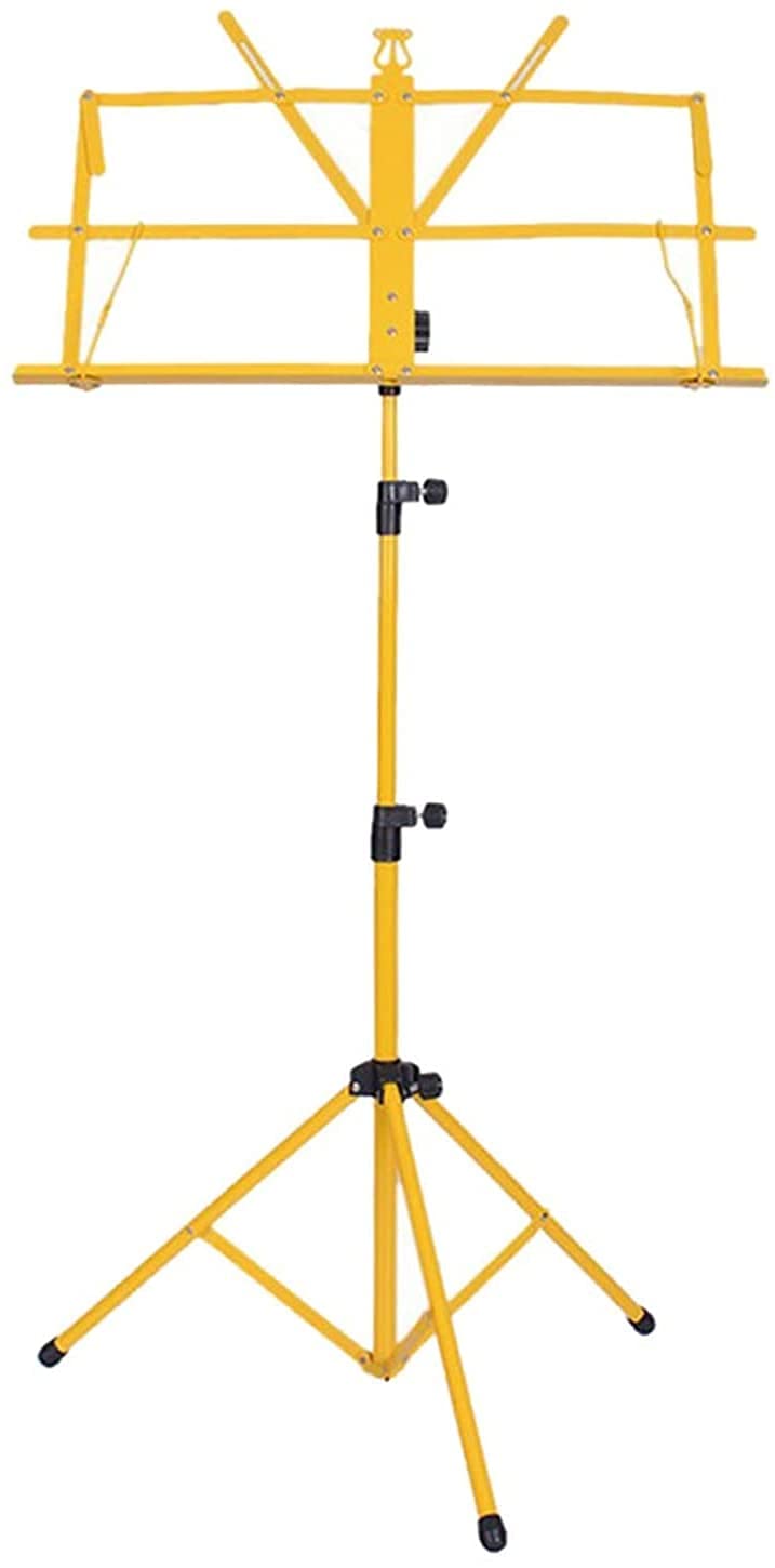 Atril para Partituras Atril para Partituras con Soporte para Violín, Atril para Violín Plegable Portátil, para Partituras con Bolsa De Transporte,Silver