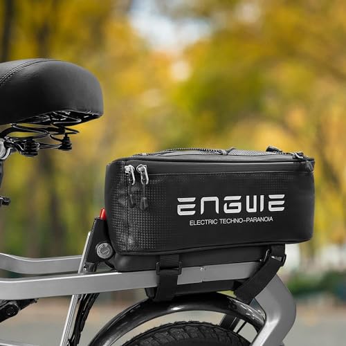ENGWE Ebike Bag for Rear Rack 7L Storage Waterproof Saddle Accessories Bicycle Bike Bag (No logo, blank version)