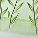 Malcm Willow Tulle Tulle Door Curtain Drapes Curtains Tulle Scarf Valance 2Pieces(Green)