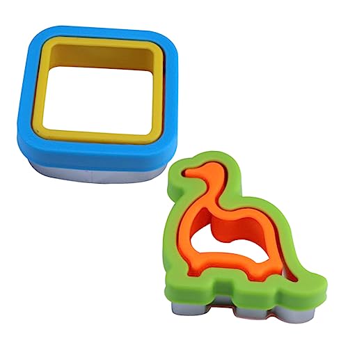 DECHOUS 2pièces Moule à Emporte Sandwich Découpeur Antiadhésif Pour Formes Amusantes Cuisine Pour Activités