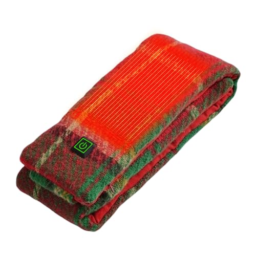 Calentador de cuello – Almohadilla térmica para cuellos | 3 niveles de calor | Calentador de cuello lavable con 3 controles de temperatura | Bufanda térmica para el cuello | para mujeres, hombres, él