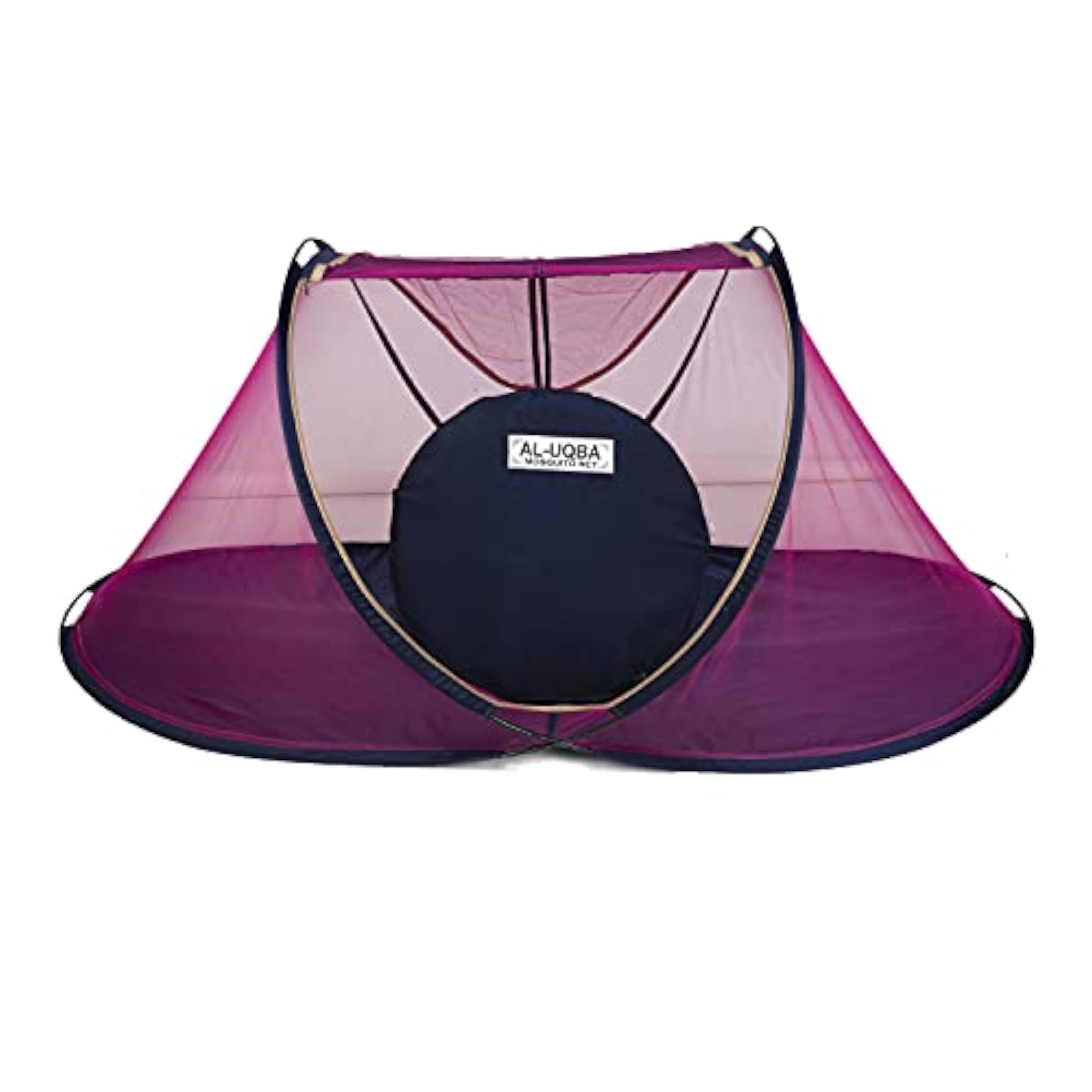 Mosquito Net for Single Bed, Foldable, Polyester Quality, Pink