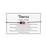 12干支クリスタルストーンブレスレットチャームリストバングルガールズアクセサリーホリデーギフト バグバムブレスレット (C, One Size)