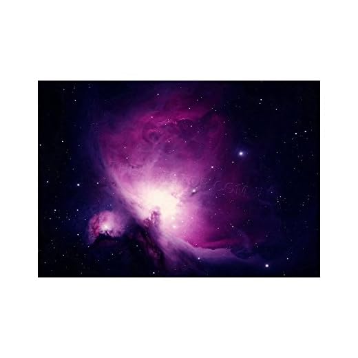 Wee Blue Coo Rymdnebula stjärna Orion gas moln barnkammare kosmisk väggkonst tryck