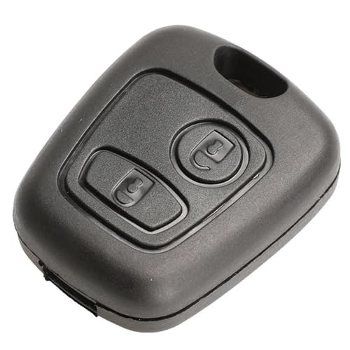 Remplacer boîtier clé usé Peugeot 307 107 - Rénovation télécommande 2 boutons fente lame