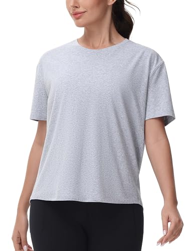 THE-GYM-PEOPLE-Womens-Short-Sleeve-Workout-T-Shirts-Back-Loose-Fit-Running-Yoga-Tee-Tops