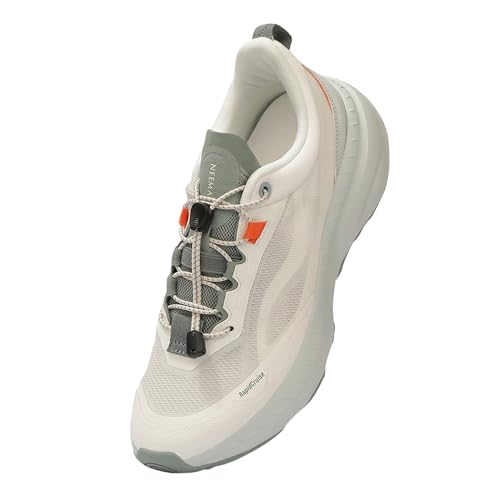 Image of Neeman's Begin Walk Plush Sneakers for Men | Lightweight Breathable Walking Shoes with Cushioned Sole, Stretch Fit Upper & Rubber Grip | Comfortable Lace Up Shoes for Daily Walking