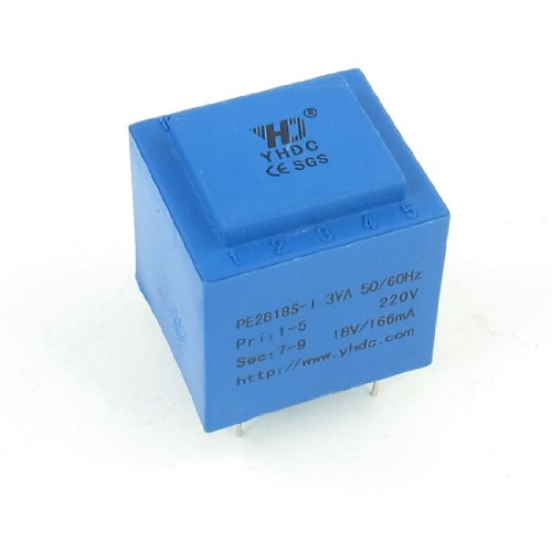 Aexit 220V 3VA Transformer 4 Pin DIP Encapsulated Power Transformer Transformer PE2818S-I