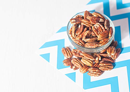 Organic Pecan Halves, 3 Pounds – Non-Gmo, Kosher, Raw Pecan Nuts, Unsalted, Vegan, Kosher, Shelled, Sirtfood, Bulk. Good Source Of Calcium, And Zinc. Great For Pecan Pie, Salads, And Trail Mixes. #TOP4