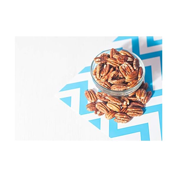 Organic Pecan Halves, 1.5 Pounds – Non-GMO, Kosher, Raw Pecan Nuts, Unsalted, Vegan, Kosher, Shelled, Sirtfood, Bulk. Good source of Calcium, and Zinc. Great for Pecan Pie, Salads, and Trail Mixes