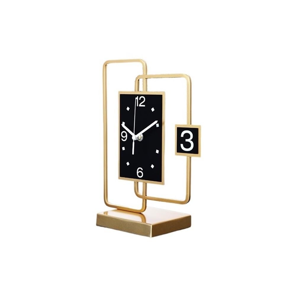 Reloj de mesa decorativo moderno para hogar oficina y salas de estar elegantes