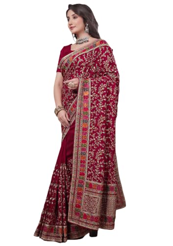 Ritual Styles - EXPRESS YOUR SELF kashmiri silk saree – image 2