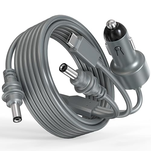 Image of Hugener 3 in 1 Starlink Mini Cable 33FT / 10M, High-Speed USB C /Car Charger /DC to DC Replacement Cable for Starlink Mini Accessories